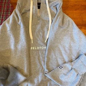 Peloton Hoodie- Gray size Large